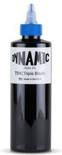 DYNAMIC Triple TBK Black Tattoo Ink 8oz (240 ml) Tattoo Ink