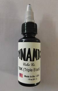 FOREVER DYNAMIC TBK ( Triple Black) 1oZ (30ml) 1pic. Original Tattoo Ink