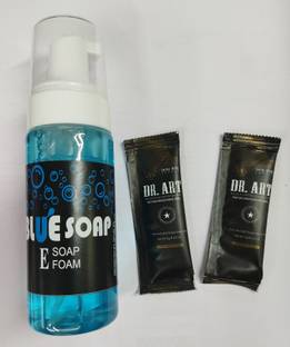 Forver tattoo BLUE SOAP -E- FOAM. 150ML.(1Pic)+ 2pic. Dr.Art A&D Ointment. Free. Permanent Tattoo Kit