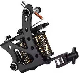 Vinayakart Coil Tattoo Machine (Black Pack of 1 Temporary Tattoo Kit