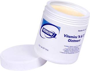 Rensow Vitamin A&D Ointment for Healing Tattoos-8oz Jar Permanent Tattoo Kit