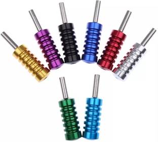 Forver tattoo Professional Aluminium Handle Tattoo Grip
With Back Stem(Multicolour)Pack 1 pic Permanent Tattoo Kit