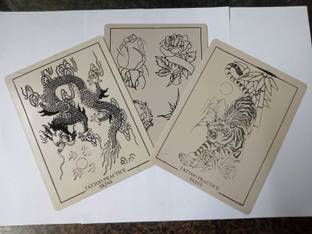 Tattoo Empire Fake Silicone Sheets Permanent Tattoo Kit