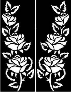 Make Unique Mehndi Sticker Set of 2 Pes Temporary Tattoo Kit