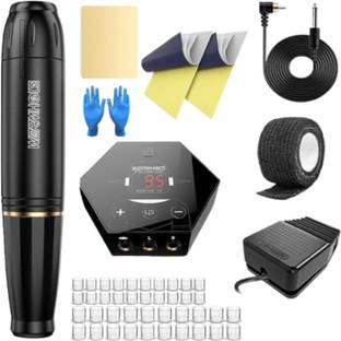 HEZON Tattoo Machine,Tattoo New Machine Kit, New Best Tatoo Kit Permanent Tattoo Kit