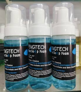 Forver tattoo 150ml FENGTECH TATTOO BLUE FOAM (1 NOS). Tattoo Artist choice skin cleaning foam Permanent Tattoo Kit