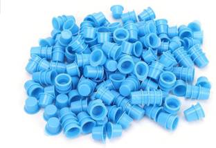 RAJry Small Size 100Pcs Disposable Tattoo Ink Caps For Tattoo Ink, Tattoo Supplies Permanent Tattoo Kit