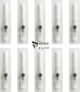 Shield plus 16G CANNULA | IV CATHETER NEEDLE | EAR NOSE PIERCING NEEDLES Temporary Tattoo Kit