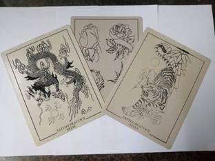 Tattoo Empire Fake Silicone Sheets Permanent Tattoo Kit