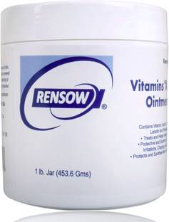 Rensow Vitamin A&D Ointment for Healing Tattoos-1lb Jar Permanent Tattoo Kit