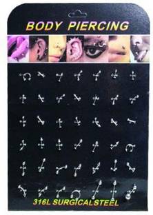 Mumbai Tattoo Body Piercing Silver Chart Temporary Tattoo Kit