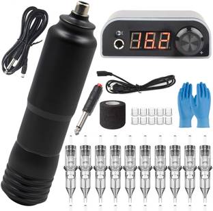 Goochie Tattoo Pen Machine Complete Kit Set NPK_09 Full Permanent Tattoo Kit