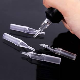 Shield plus TATTOO 7FT DISPOSABLE TIP (50 PCS) Disposable Flat, Flat Liner, Flat Shader, Magnum, Magnum Liner, Magnum Shader Tattoo Needles