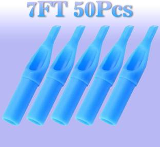 SD Enriching Beauty 7FT Sterile Tattoo Nozzle Tips Needle Tubes Disposable Flat Tattoo Needles