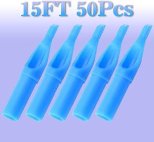 SD Enriching Beauty 15FT Sterile Tattoo Nozzle Tips Needle Tubes Disposable Flat Tattoo Needles