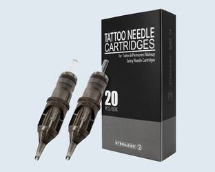 Mumbai Tattoo Tattoo Needle Cartridge 13RM Black Box ( Pack Of 20 ) Disposable Magnum Tattoo Needles