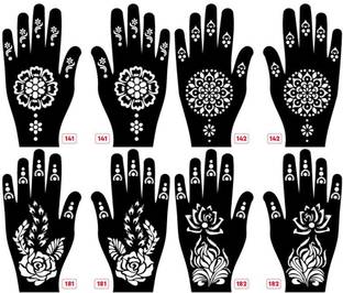 APCUTE Mahndi stickers
