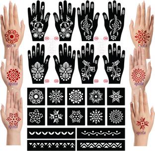APCUTE mehendi stickers Set of 22 pieces