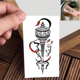 Vanvati Bajrangbali with Tail Temporary Tattoo