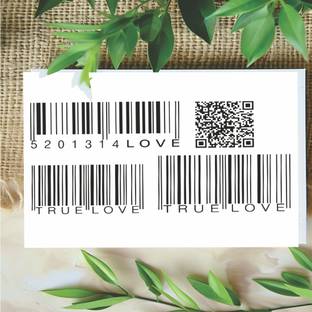 surmul Qr Code And Bar Code Sticker Tattoos,