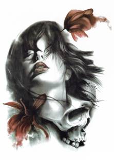 The Canvas Arts Temporary tattoo sticker men women boys girl waterproof flower star butterfly