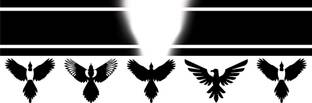Ordershock Bird With Tribal Design Hand Band Tattoo For Male And Female Temporary Tattoo