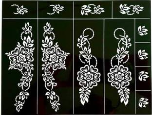 akkad HEENA MEHANDI TATTOO STENCIL STICKER DESIGN