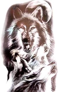 द कैनवास आर्ट्स Temporary tattoo sticker men women boys girl waterproof flower star butterfly