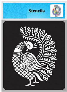KICKWIX Henna Tattoo Stencil Women Girls Hand Finger Paint Temporary Tattoo