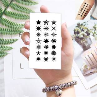 Temporary Tattoowala Star Tattoo For Male And Female Waterproof Fake