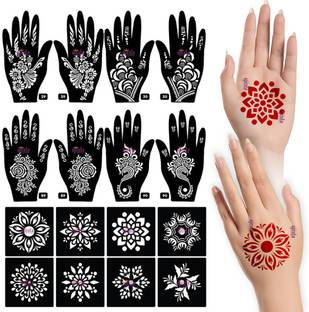 APCUTE Mehandi tattoo stencil
