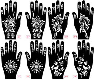 APCUTE Mehndi design sticker for hand