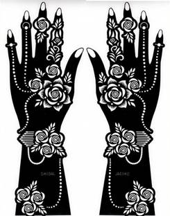 Nazry MEHENDI DEGIN STICKER