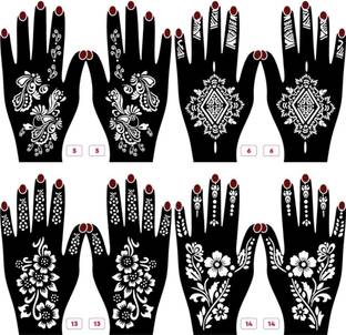 vertexxx Mehendis stencils #52678