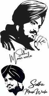 Ordershock Sidhu Moose Wala Tattoo Stickers For Male And Female Tattoo Body Art