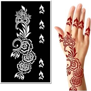 akkad HEENA MEHANDI TATTOO STENCIL STICKER DESIGN