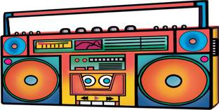 fashionoid Classic Tape Record Colorful Music System Waterproof Temporary Tattoo