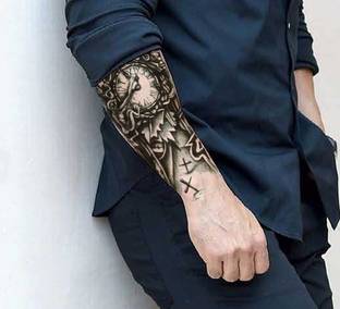 The Canvas Arts Temporary tattoo sticker men women boys girl waterproof flower star butterfly