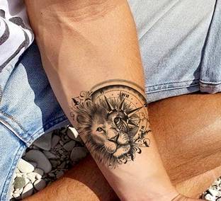 The Canvas Arts Temporary tattoo sticker men women boys girl waterproof flower star butterfly
