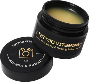 Tattoo gizmo Sinner's Rabbit Tattoo Vitamins - Processing and Healing Balm-1oz