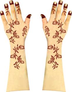 careone gallery careone gallery Arabic Mehandi Art Stickers 1 Piece With Instant Henna Cone