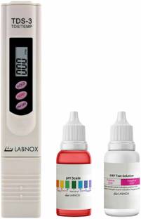 Labnox Tds Meter|Water Testing Ph|Orp Testing or Alkaline Level Testing Liquid Bottle Digital TDS Meter