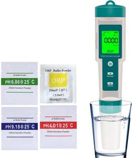amiciSense Digital Water Quality Tester, 7 in 1 TDS Meter with EC/PH/Temperature/S.G/ORP Digital TDS Meter