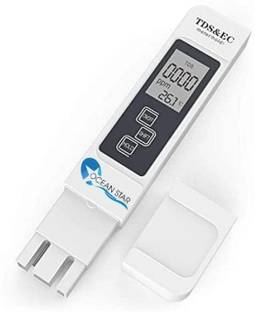 OCEAN STAR TECHNOLOGIES Water Purity Check Digital TDS EC Meter + Temp Display Digital TDS Meter