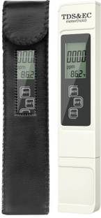 BLAPOXE RO Service Tds & EC Meter + Temperature Display Water Purity Tester with Leather Carry Case Digital TDS Meter Digital TDS Meter