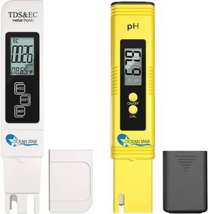 OCEAN STAR Digital Ph Meter and Tds Ec Meter 3 In 1 Water Quality Tester Auto Calibration Digital TDS Meter