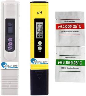 OCEAN STAR TECHNOLOGIES TDS Meter and Digital pH Meter Combo Pack Digital pH Meter