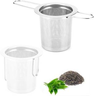 HASTHIP 304 Stainless Steel Tea Infuser Tea Strainer with Folding Ears Filter Loose Tea Tea Strainer