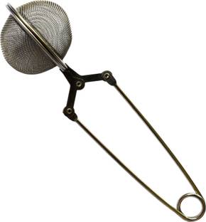 Shahi Baagh Stainless Steel Leafy Sphere with Handle Tea Infuser Tea Strainer