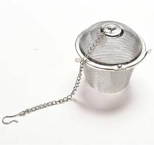 Mingwei Stainless Steel Basket Mesh Infuser filter tea coffee raw grain green tea infuser (diameter 5cm) Tea Strainer